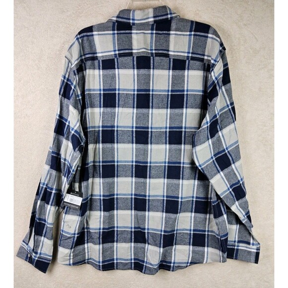 Eddie Bauer Men’s Button Front Flannel Shirt Size XL - Picture 3 of 3